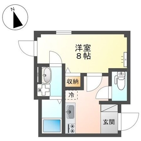 Ange eau(アンジュ オー)の物件間取画像